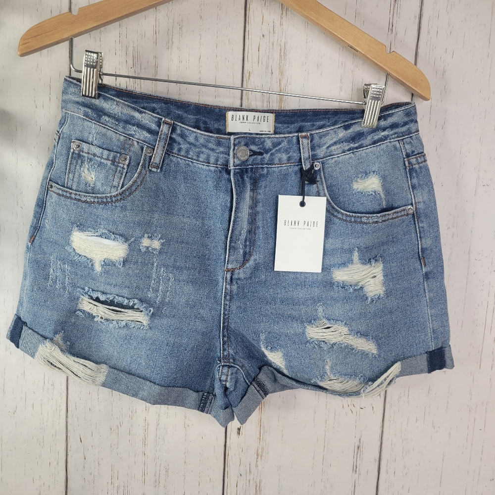 NWT BLANK PAIGE DENIM SHORTS